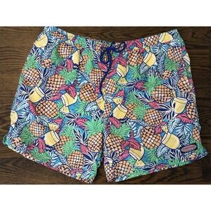 Vineyard Vines Tropical Swim Trunks Board Shorts Bathing Suit 7 Inseam 2XL XXL